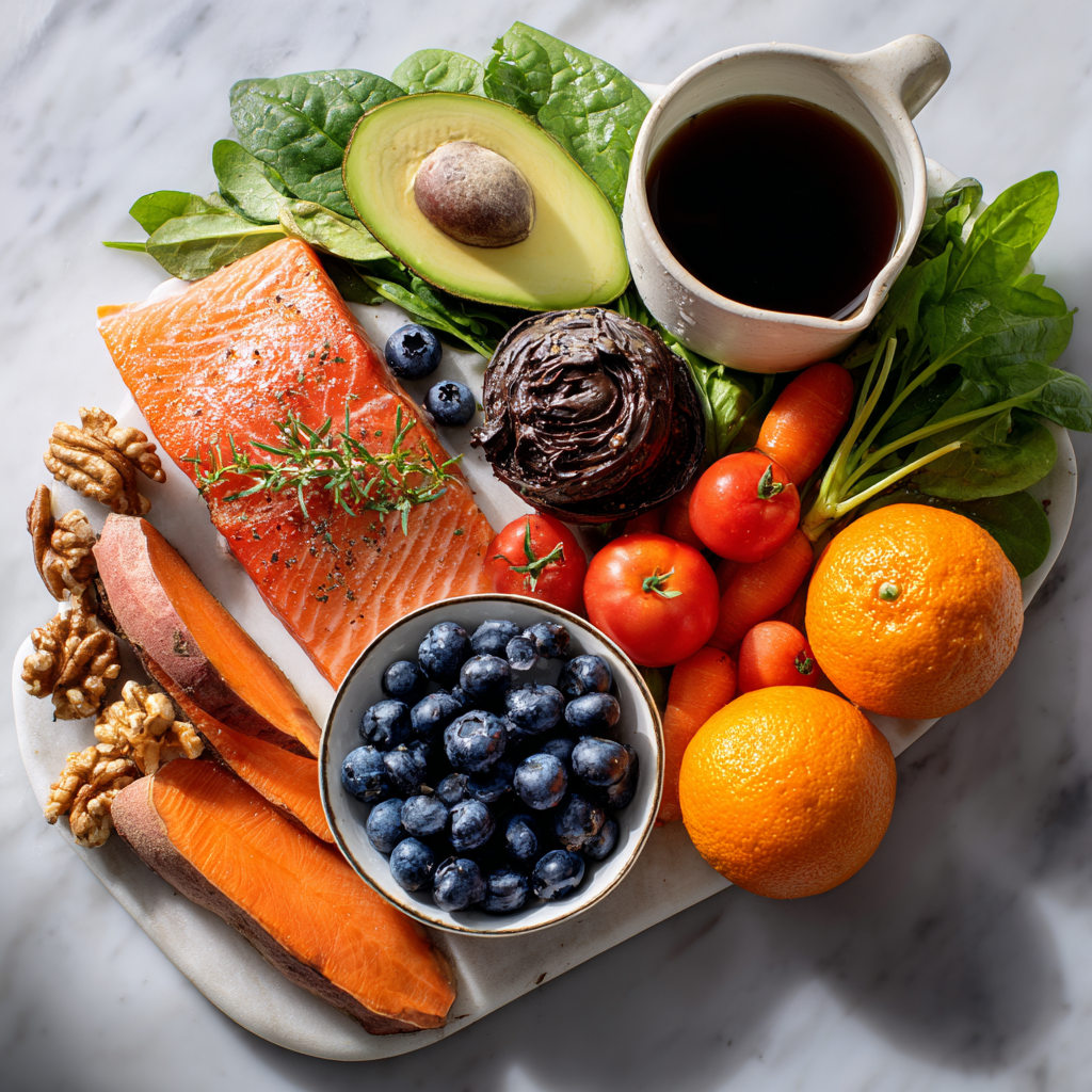 Здорові продукти для шкіри